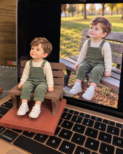 Custom Kid Statue – Personalized 3D Child Figurine from Photo