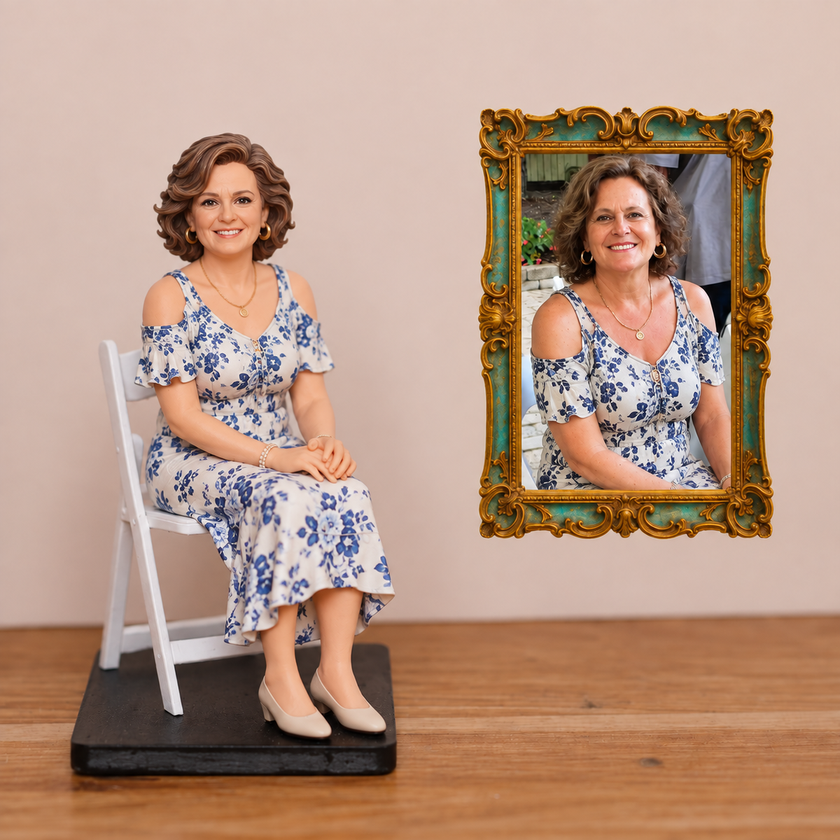 Custom Couple Statue – Personalized 3D Figurine from Photo